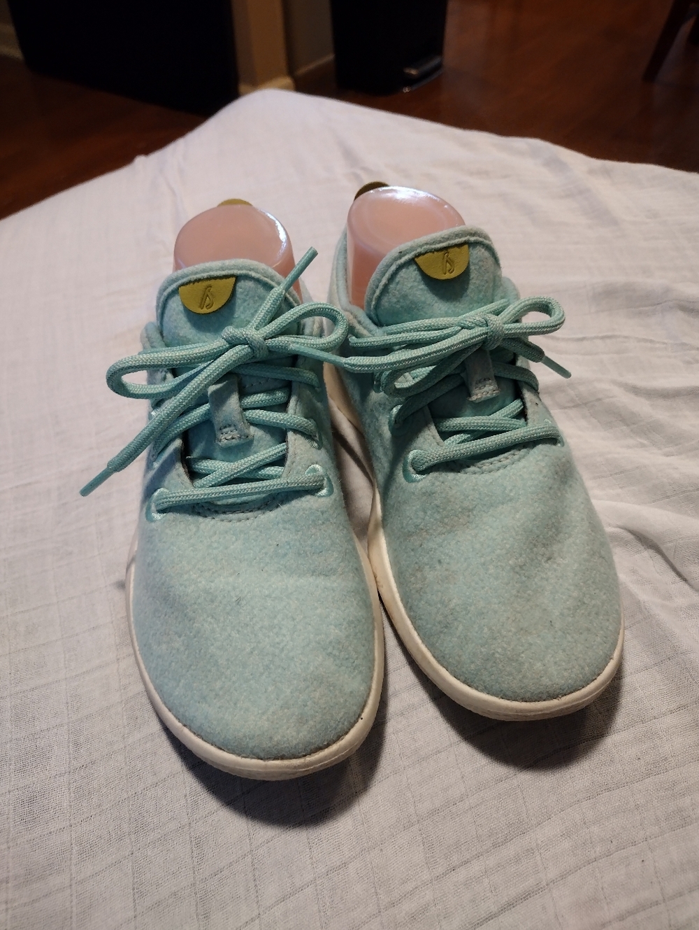 ALLBIRDS WOOL RUNNER BUOYANT MINT SHOES LACE UP SNEAKERS
